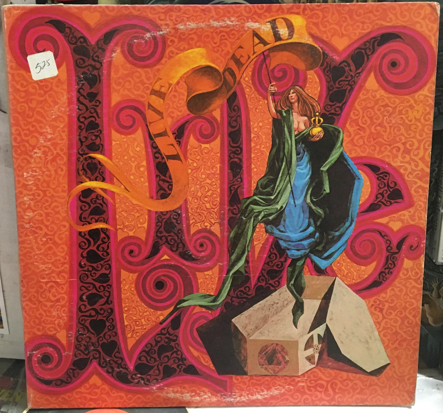 The Grateful Dead Live/Dead Record 2WS-1830 w/Insert Santa Maria Pressing