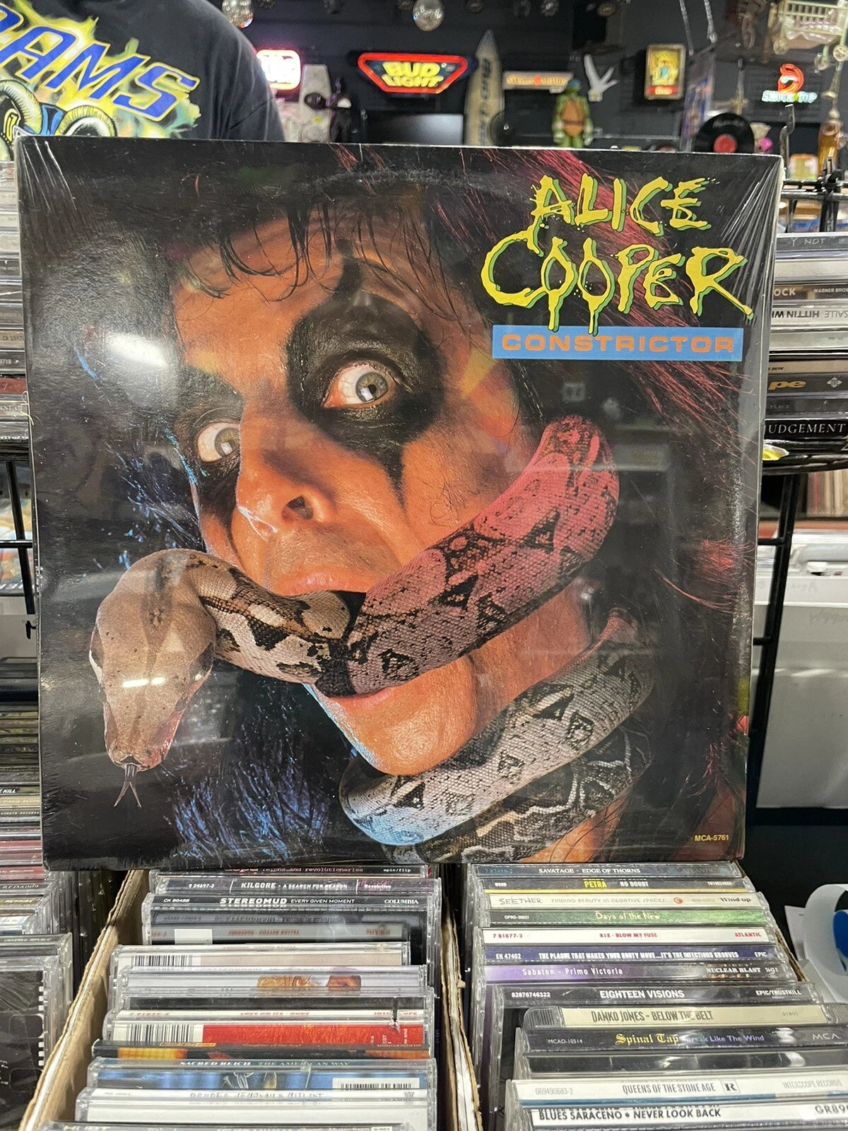 Alice Cooper - Constrictor - Used Vinyl Record
