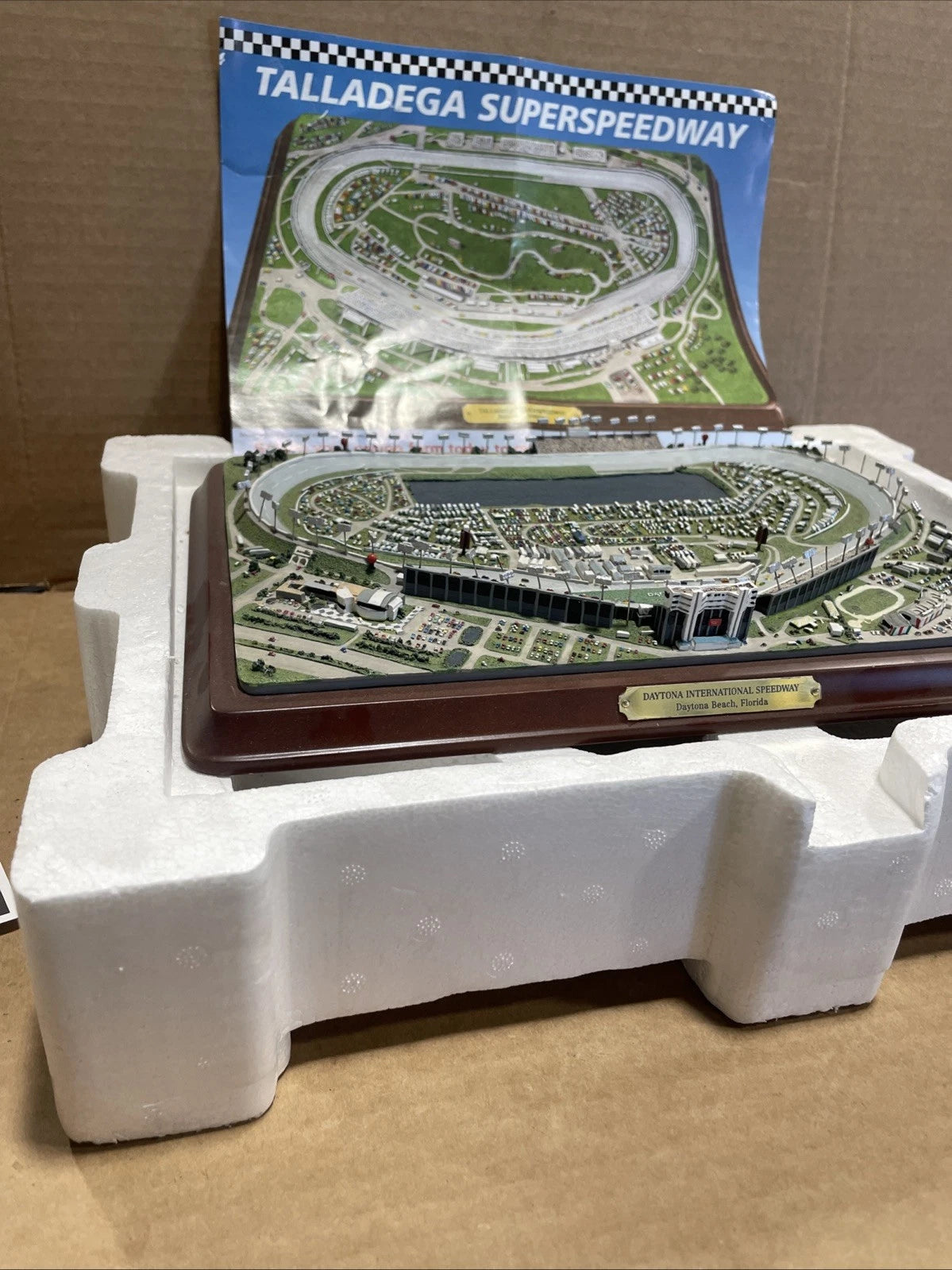 Danbury Mint Daytona International Speedway Florida Beach Diorama Model
