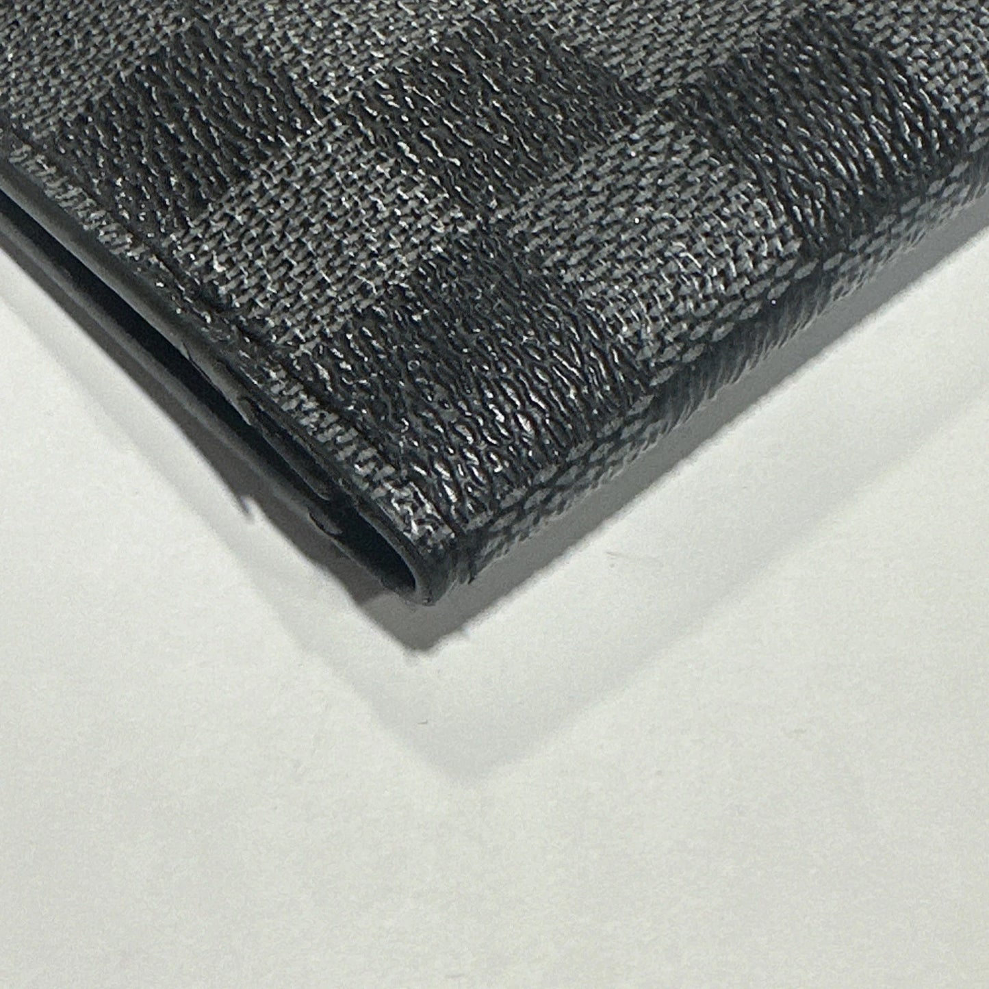 Auth LOUIS VUITTON Damier Graphite Pocket Organizer Card Case