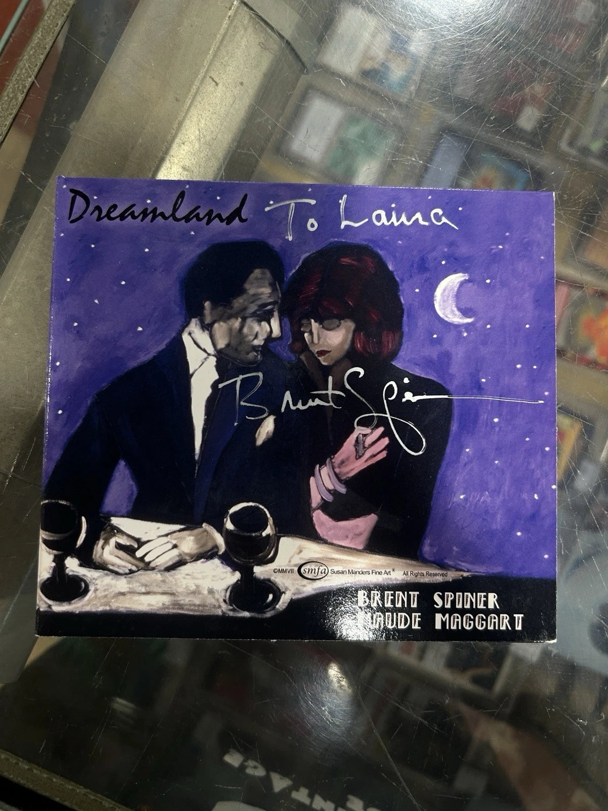 Brent Spiner & Maude Maggart - Dreamland 2010 Rare CD SIGNED