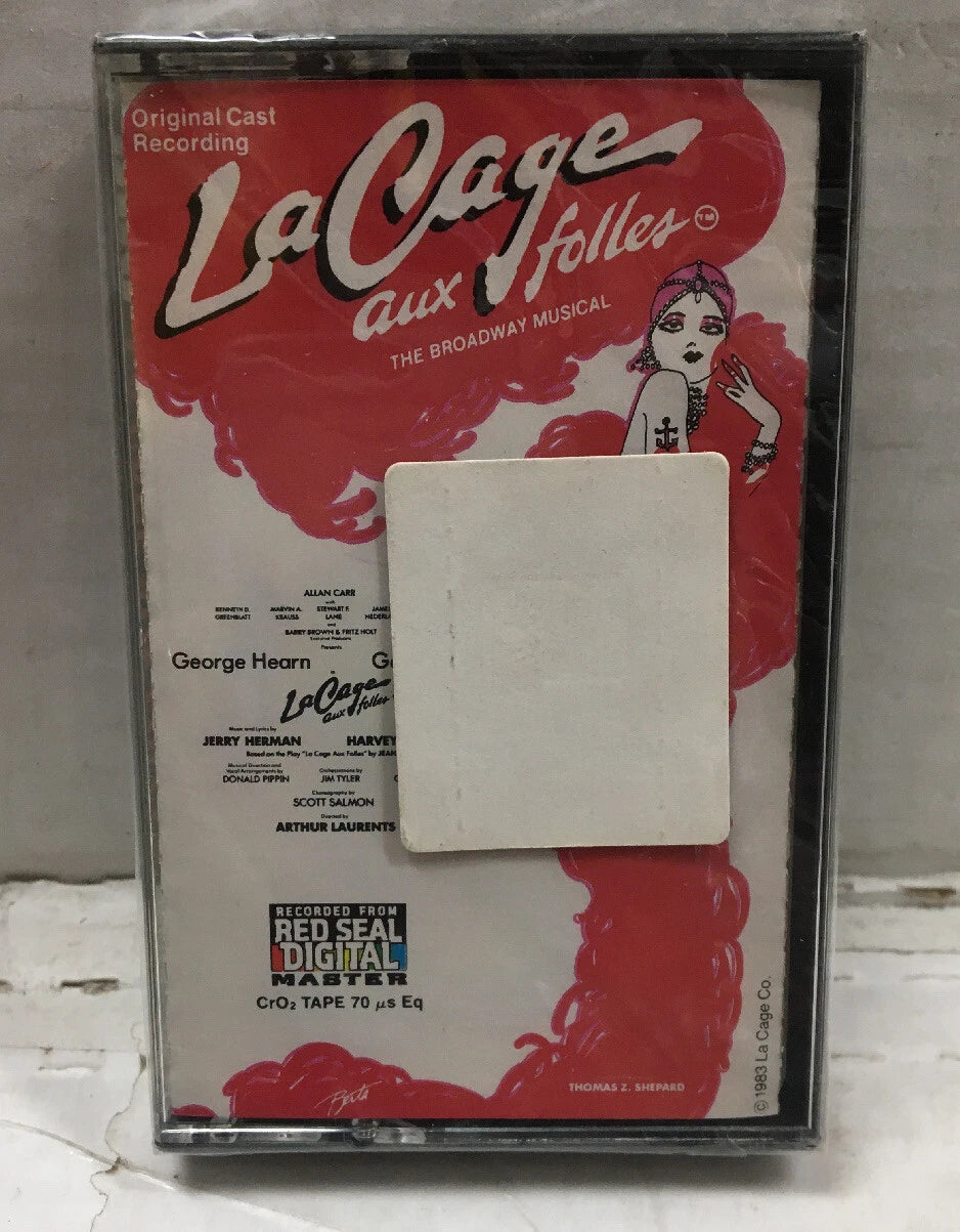 La Cage Aux Follies Original Cast Recording Sealed Cassette