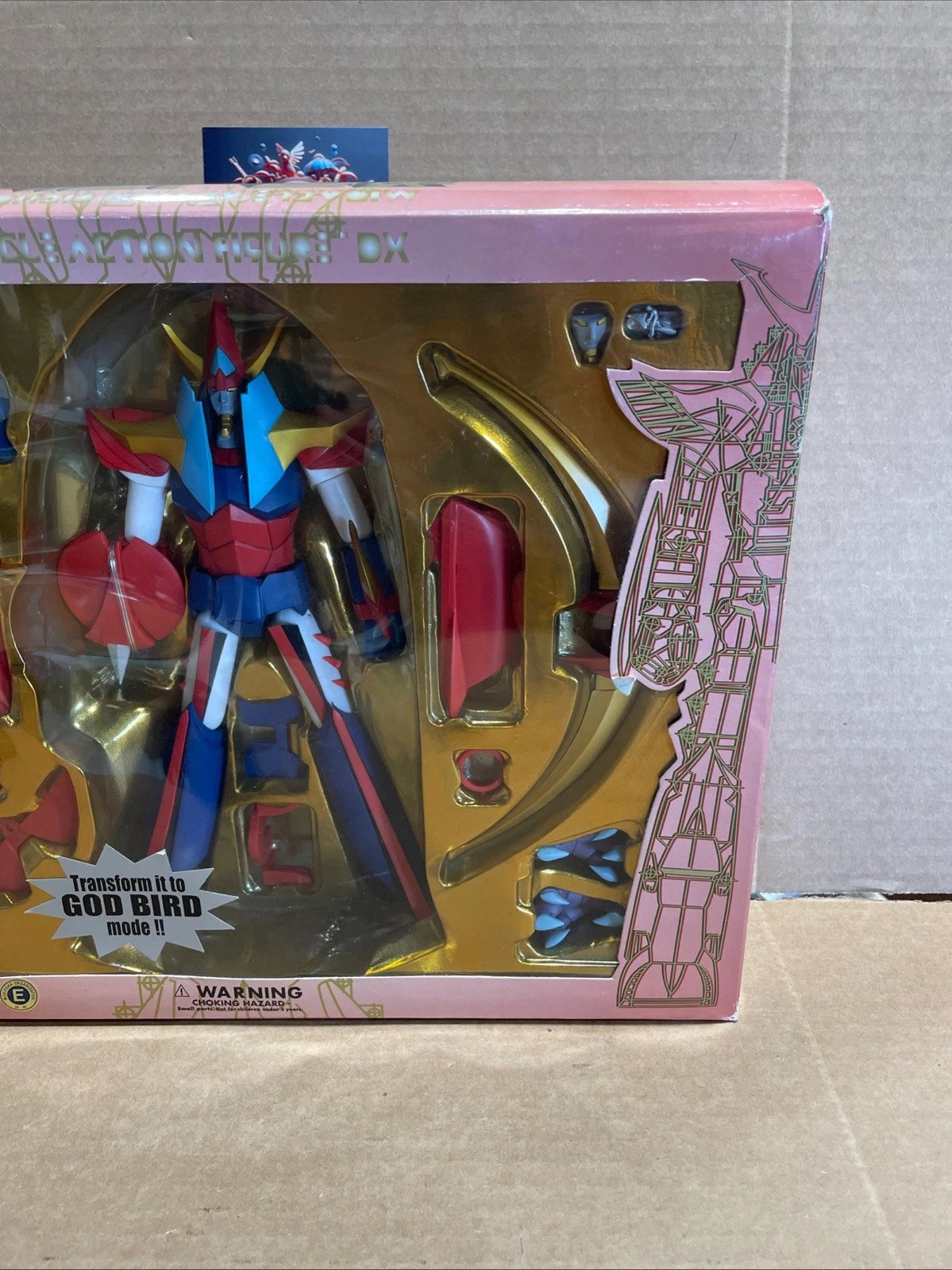 Reideen The Brave Miracle Action Figure DX God Bird Medicom Sealed Rare Vintage