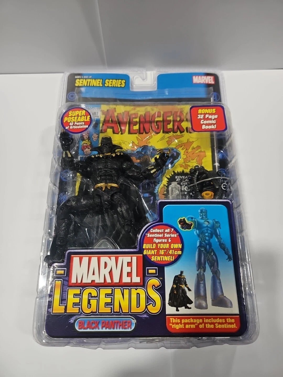 Toybiz Marvel Legends Black Panther 6in Action Figure - 71151 Sealed