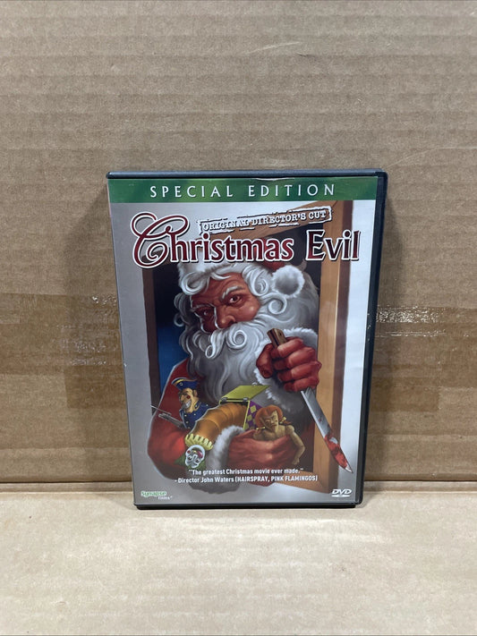 Christmas Evil (DVD, 1980) With John Waters Commentary
