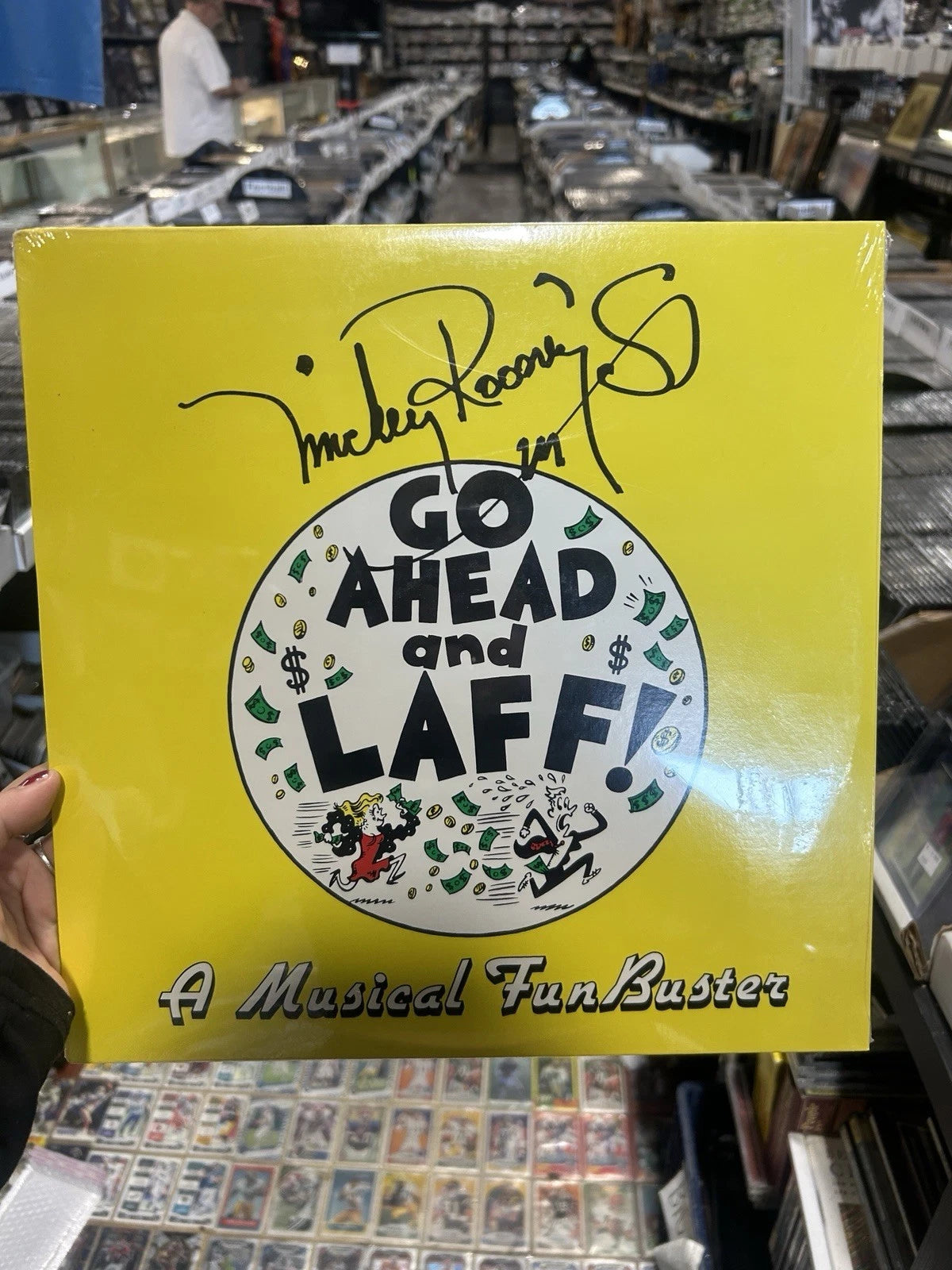 Mickey Rooney’s Go Ahead And Laff Lp