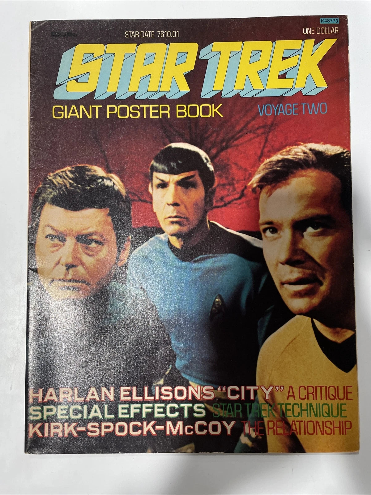 Lot of 1-17 Star Trek Giant Poster Book Magazines Voyage MISSING #6