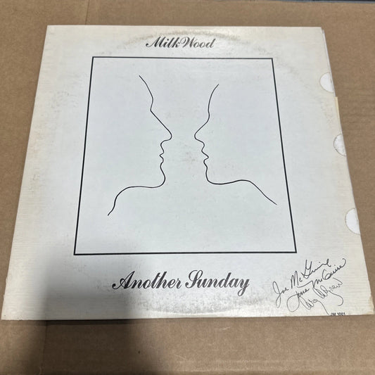 Rare Vinyl Record Milk Wood - Another Day 1976 Pressing Signature VG