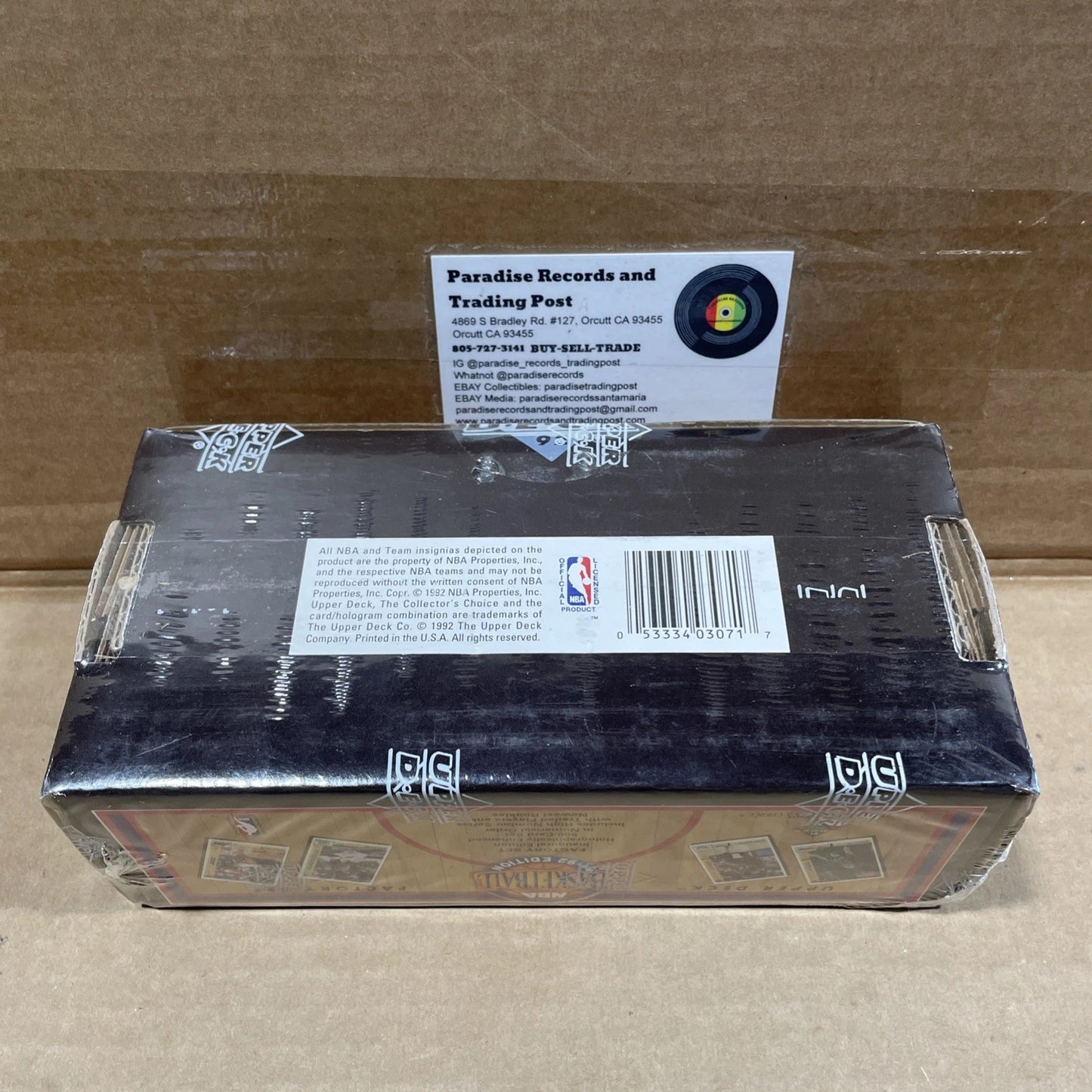 1991-92 Upper Deck Basketball Complete Set Factory Sealed
