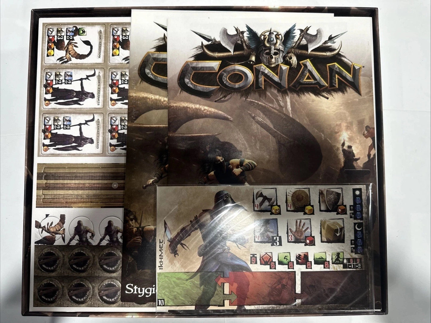 CONAN: The Board Game STYGIA Expansion EXCELLENT CONDITION
