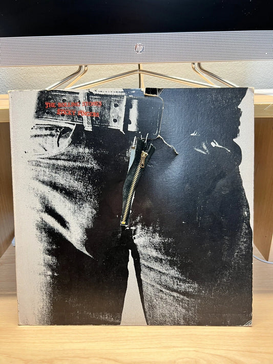 ROLLING STONES STICKY FINGERS COC 59100 ORIG Matrix AA/CC Warhol zipper , read
