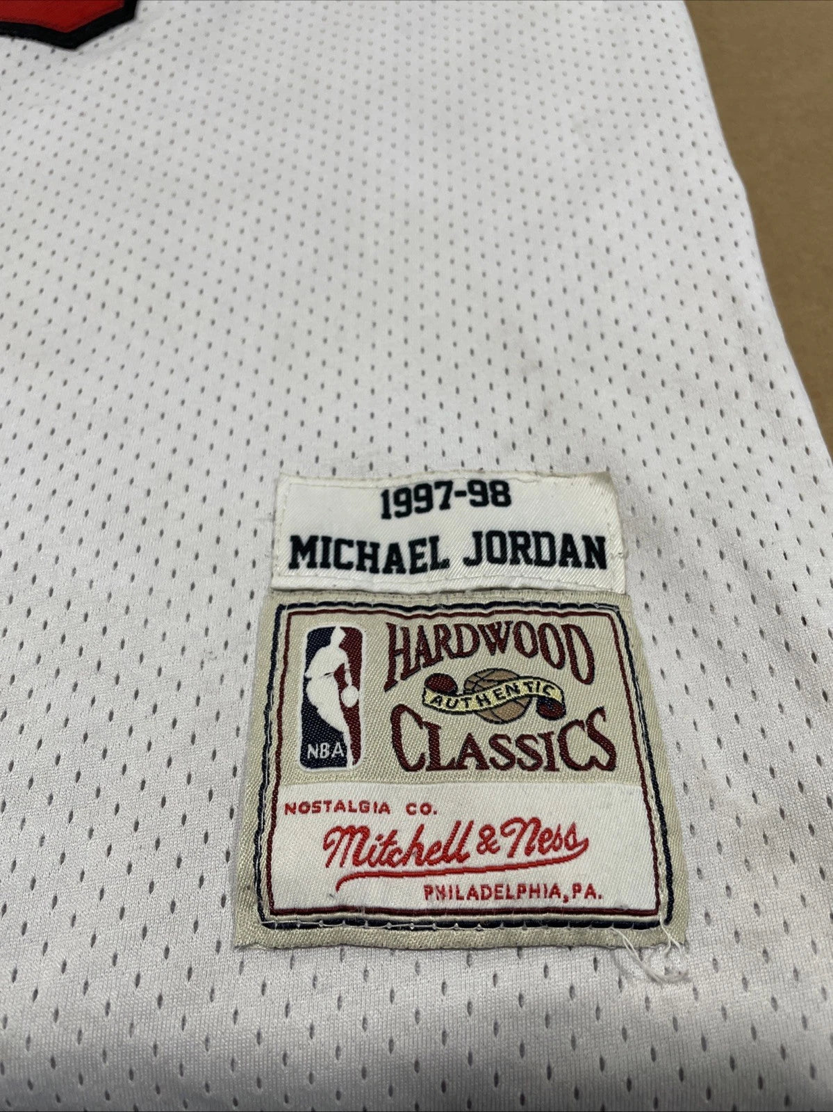 Mitchell & Ness MICHAEL JORDAN Chicago Bulls 1997-98 NBA Jersey Men’s Size XXL