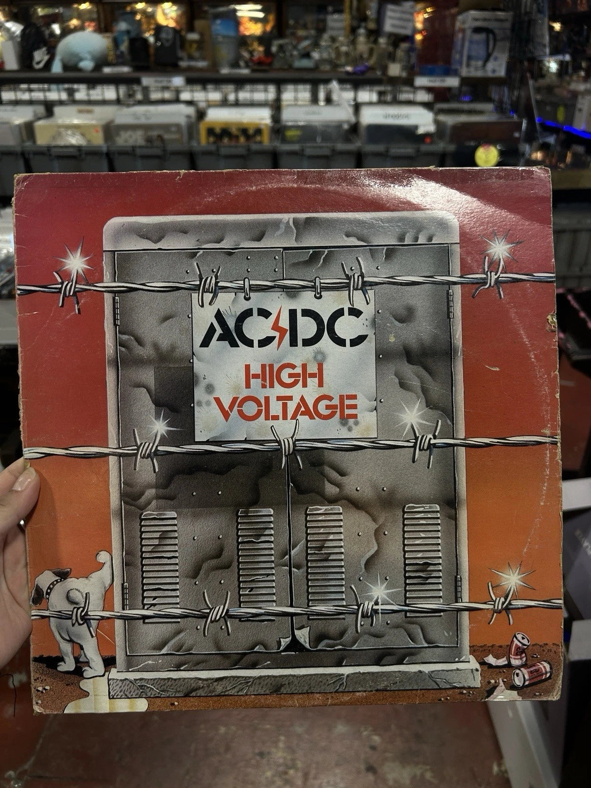 AC/DC - High Voltage LP - Albert Productions Australia