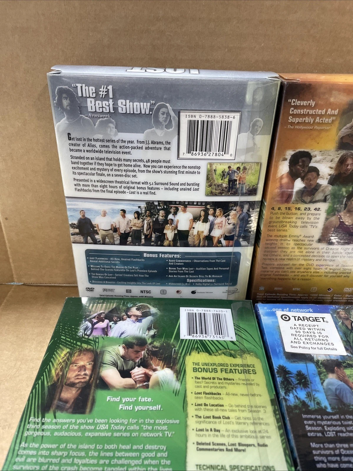 Lost TV Show Season 1-4 Excellent Condition