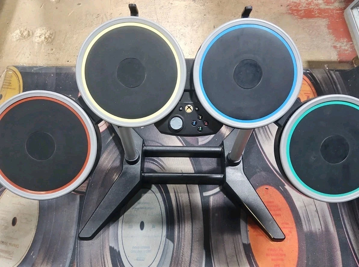 Rock Band 4 Harmonix Xbox One Wireless Drum Set 91162 No Battery Cover Tested