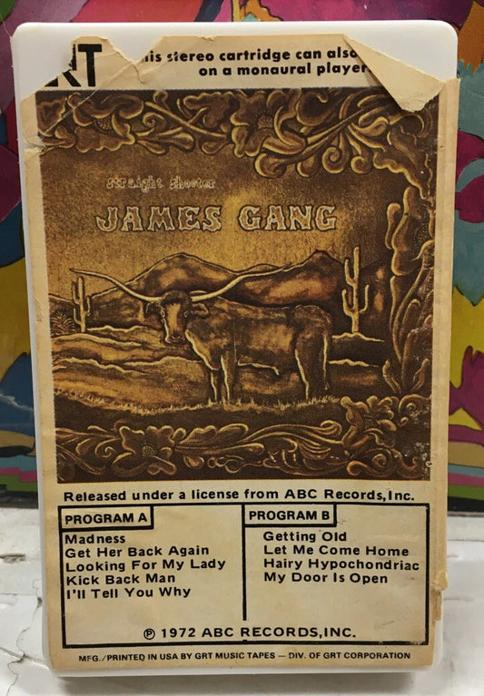 James Gang Straight Shooter Cassette 5022-741