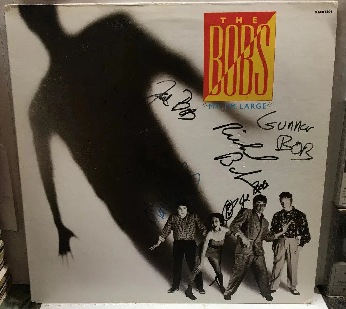 The Bobs My, I’m Large Autographed Record GAMH-001