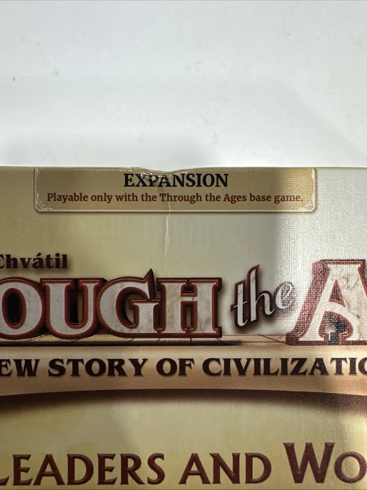 Through the Ages - New Leaders and Wonders - English Open Box