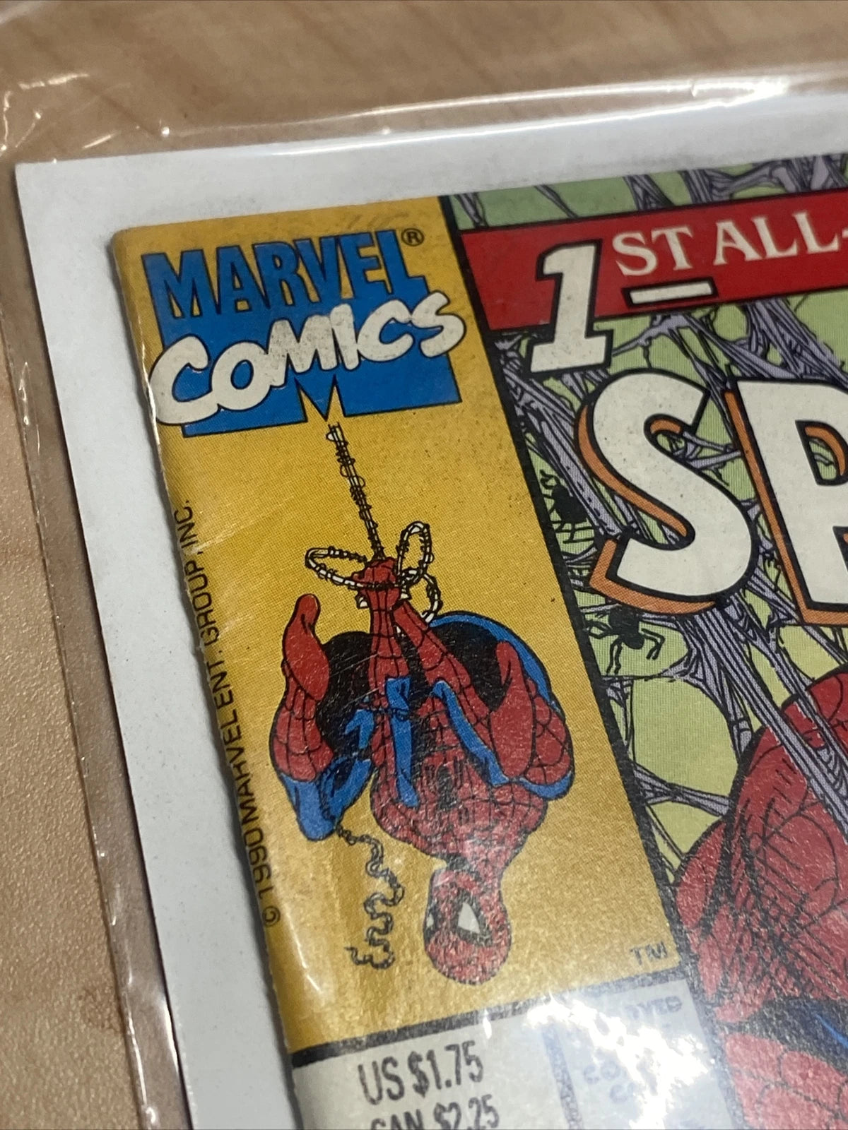 Spider-Man #1 Newstand Edition Marvel 1990 McFarlane NM+ Vintage Comic
