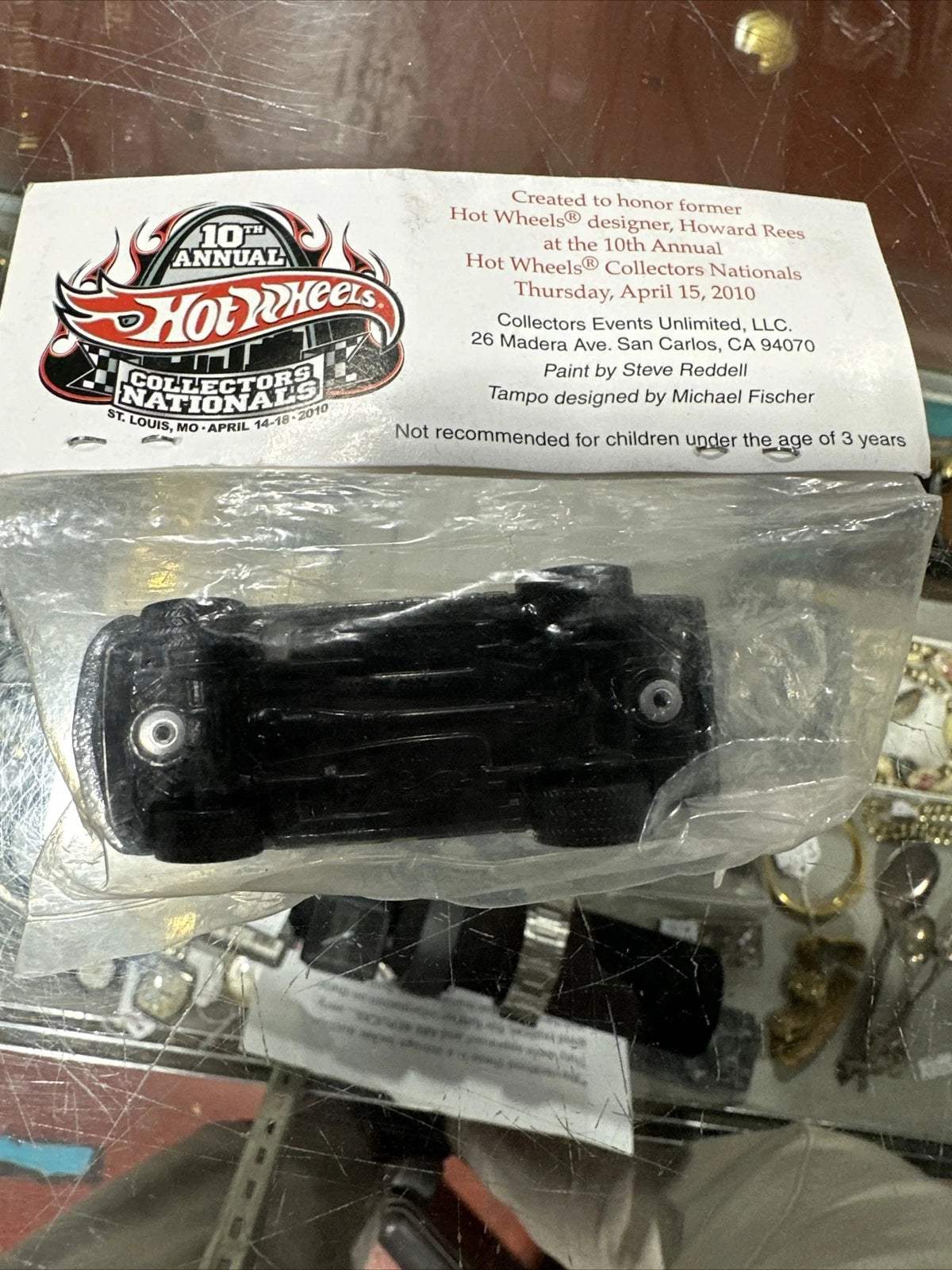 Hot Wheels Mustang Mach 1 Evening With Howard Rees Collector Car Special Black