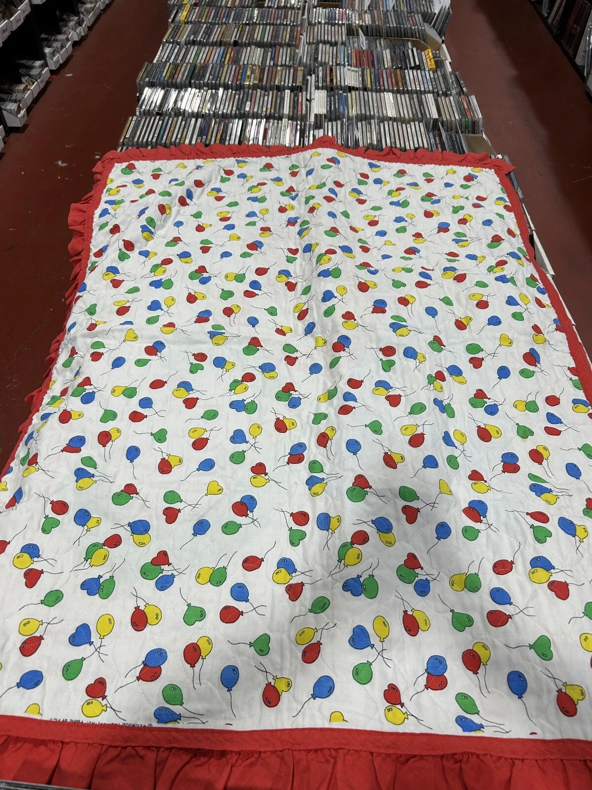 1965 Peanuts Baby Blanket 35x44