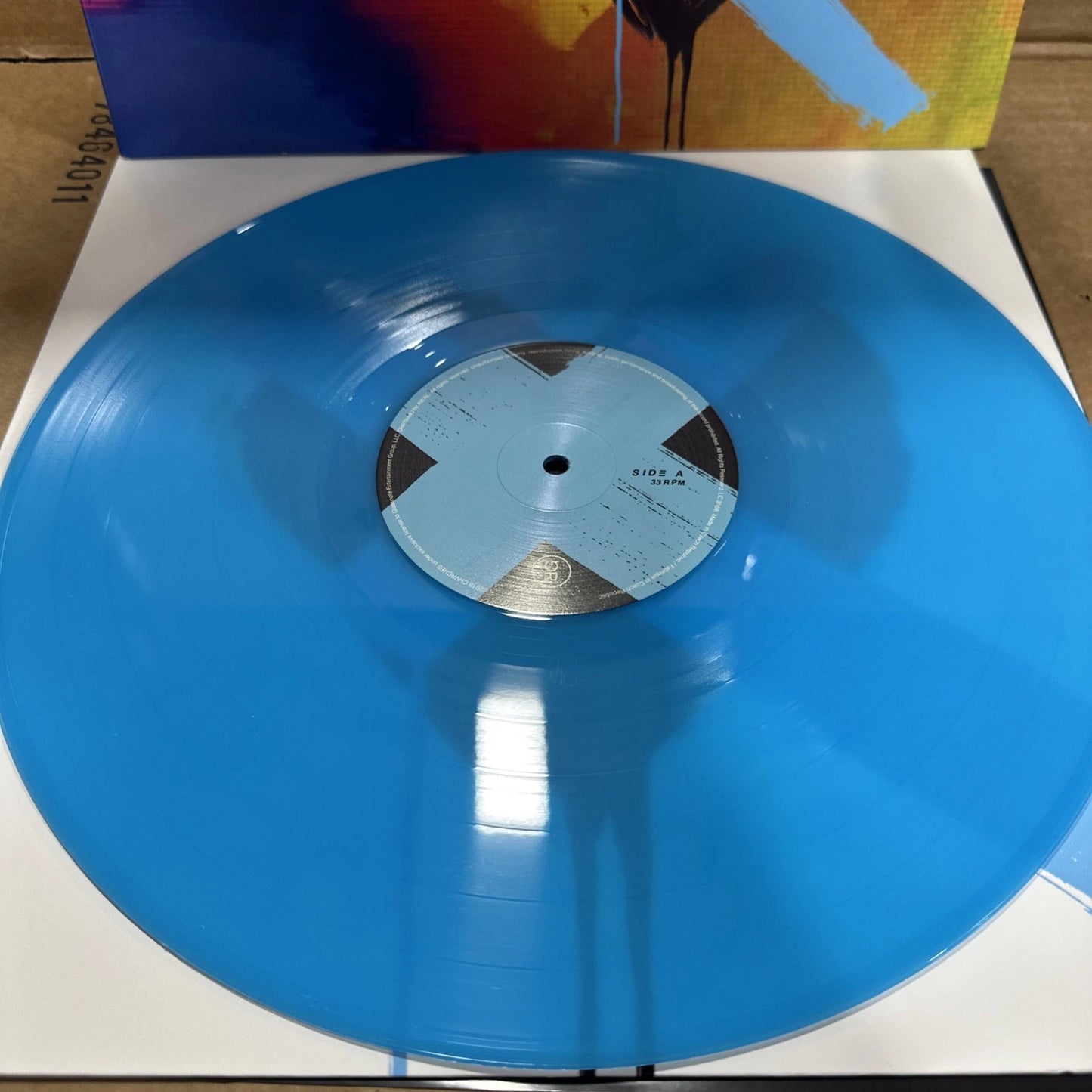 CHVRCHES Love Is Dead 180g CLEAR BLUE Vinyl Record LP Gatefold Churches 2018 vg+
