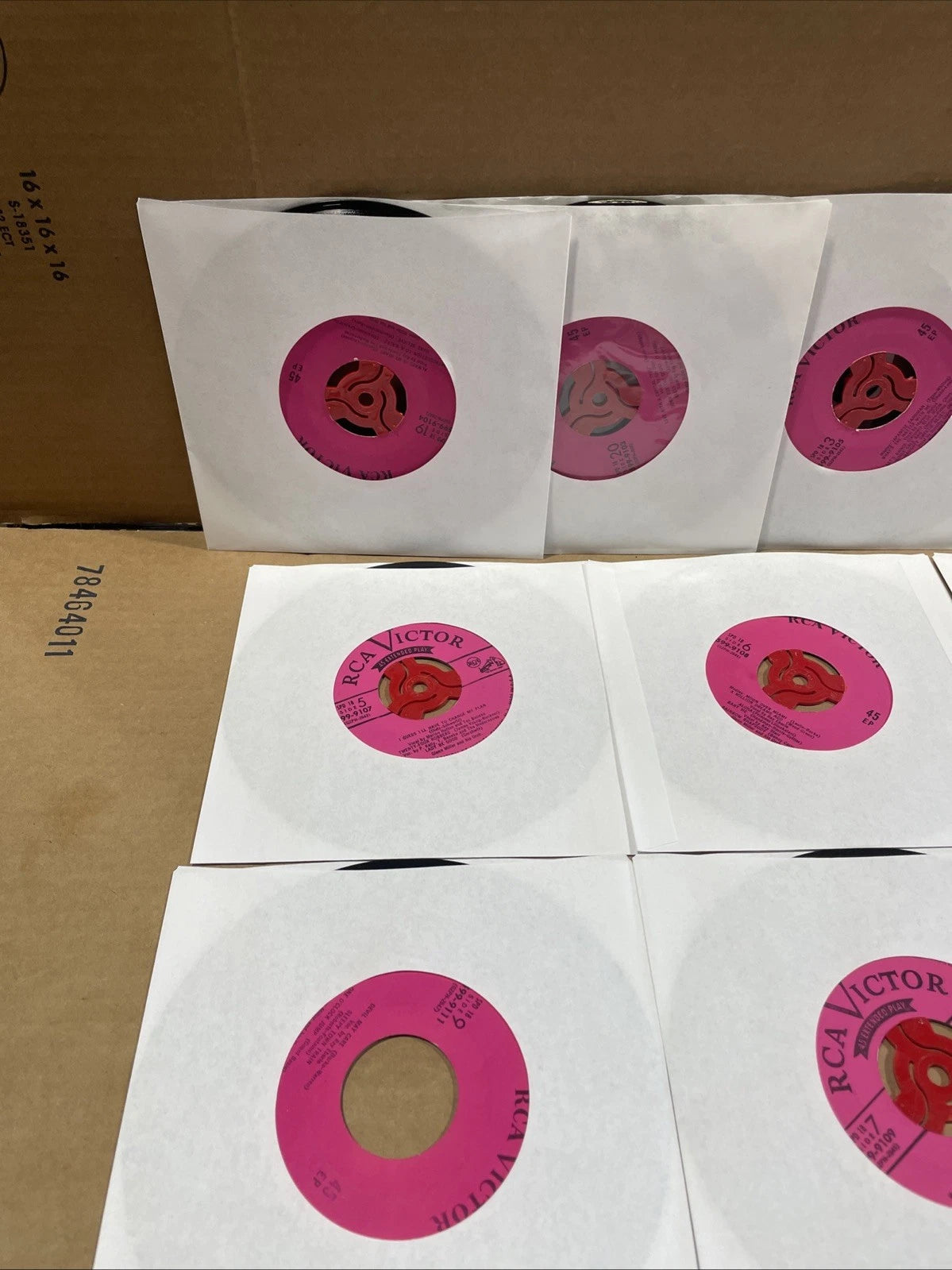 Glenn Miller and His Orchestra BX Set 10 45 Record - Rare Limited Edition Vol 1