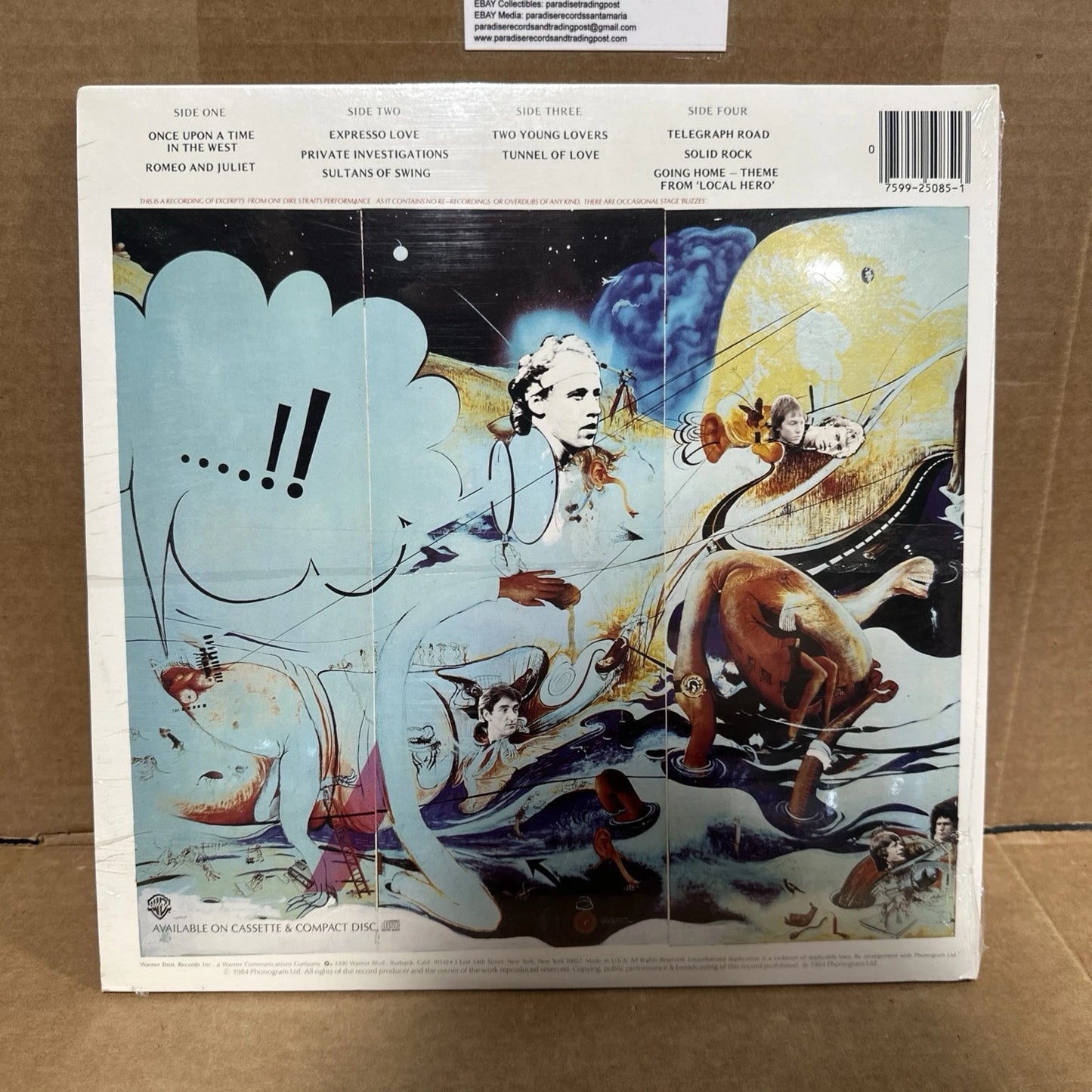 Dire Straits - Alchemy Live - (1984) - STILL SEALED - Original First US Pressing