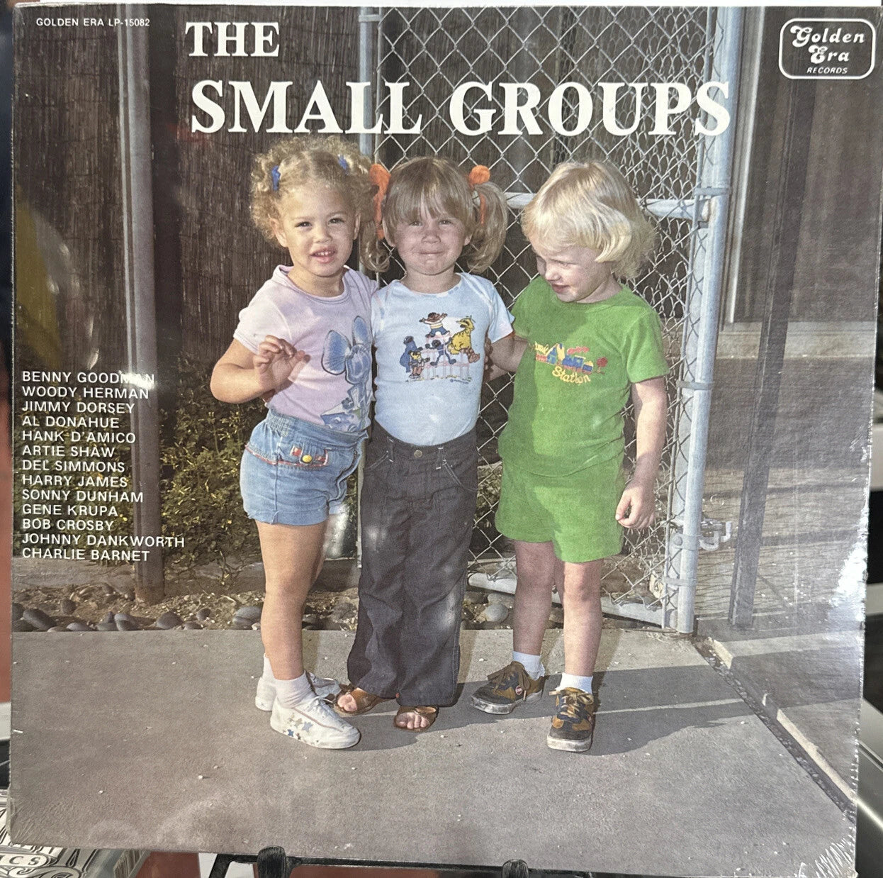 SMALL GROUPS SEALED LP Goodman, Dorsey, Shaw, Krupa, Barnet - Golden Era 15082