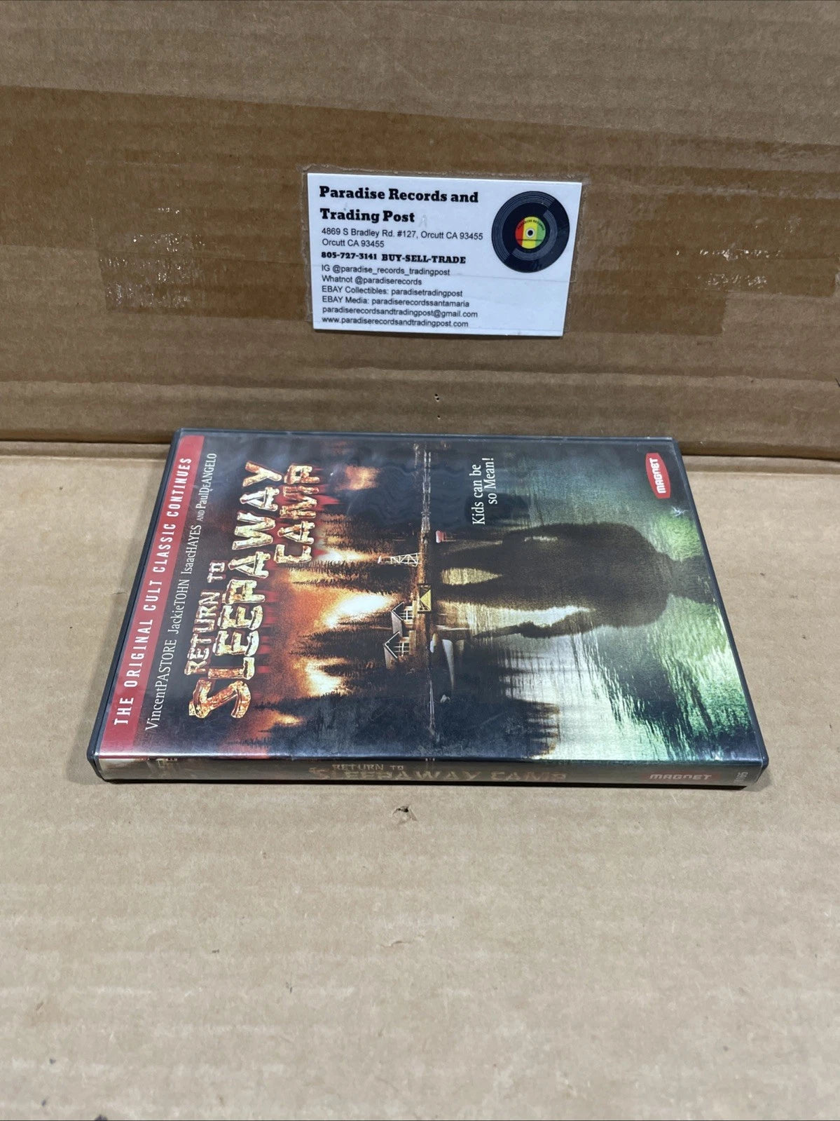Return to Sleepaway Camp (DVD, 2008) Horror DVD Widescreen Region 1 Rare OOP