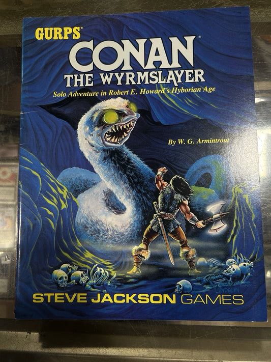 GURPS CONAN The Wyrmslayer SJG Steve Jackson Games 1989