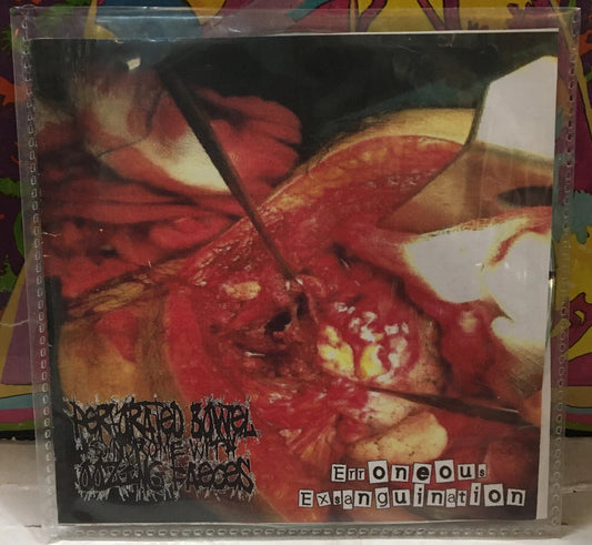 Perforated Bowel Syndrome With Oozing Faeces Erroneous Numbered CD EP