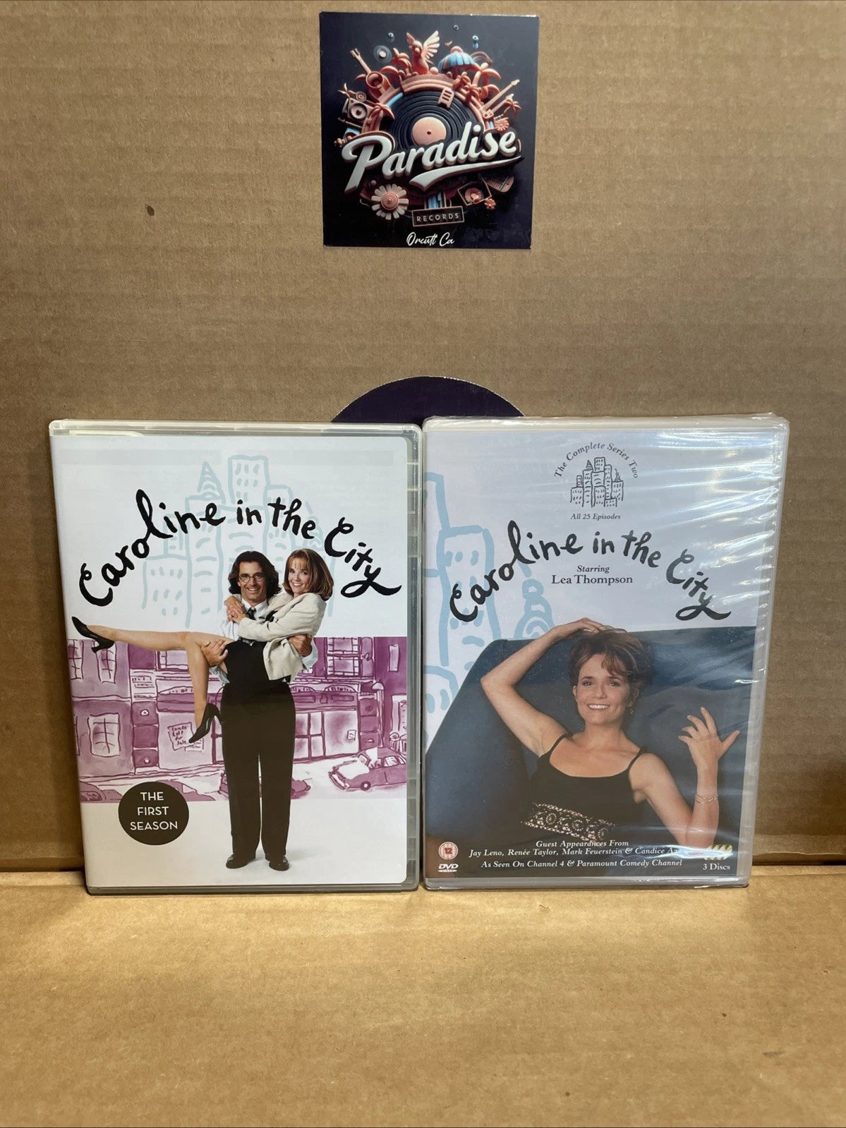 CAROLINE IN THE CITY: The First Season DVD Set 2008 The Complete Series Two NEW