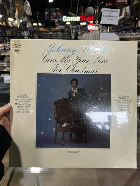 JOHNNY MATHIS Give Me Your Love For Christmas NEW Sealed LP-Columbia cs 9923