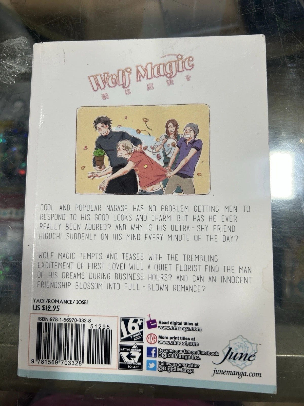 Wolf Magic by Natsuki Zippo | Yaoi Boys Love Manga | June Manga | Out of Print
