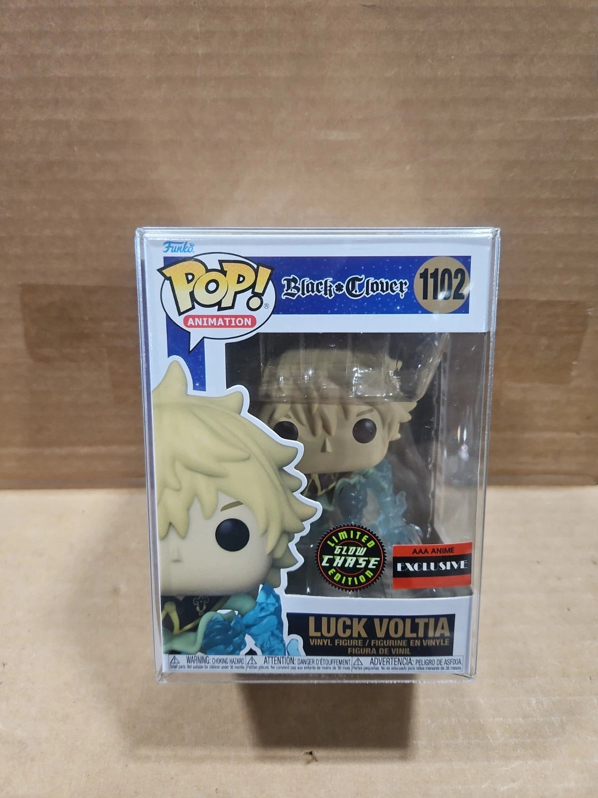 FUNKO POP ! LUCK VOLTIA 1102 GLOW CHASE EDITION AAA ANIME EXCLUSIVE