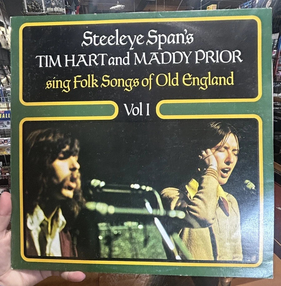 LP Steeleye Span's TIM HART/MADDY PRIOR sing folk songs of old england vol. 1 EX