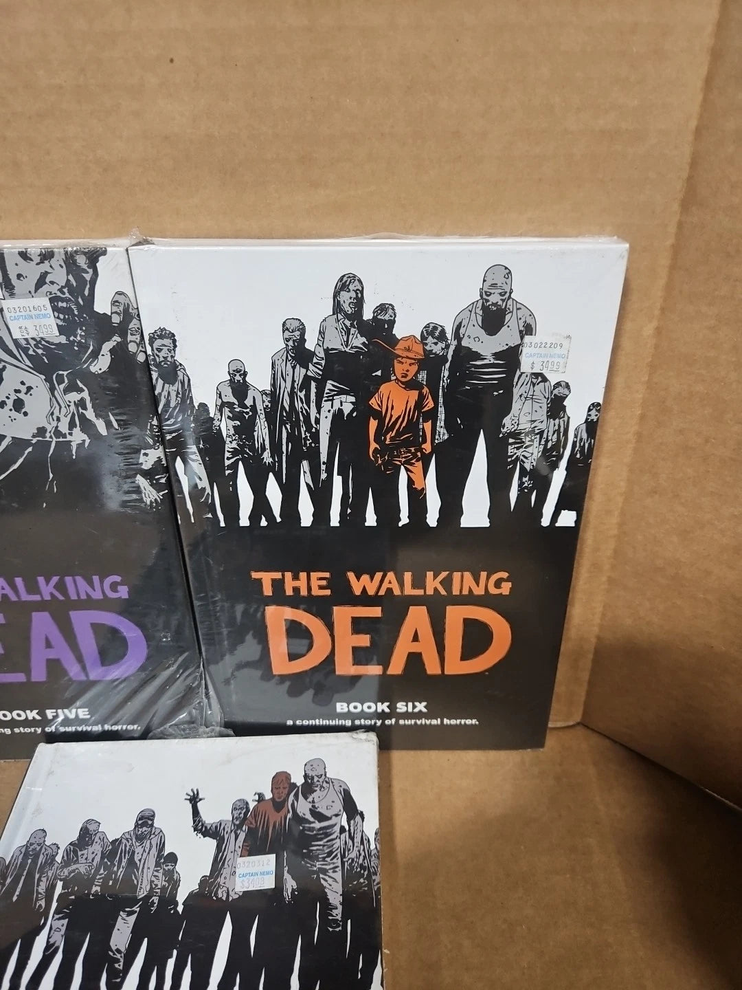 The Walking Dead Book 1 -7 by Robert Kirkman (Hardcover, 2013)