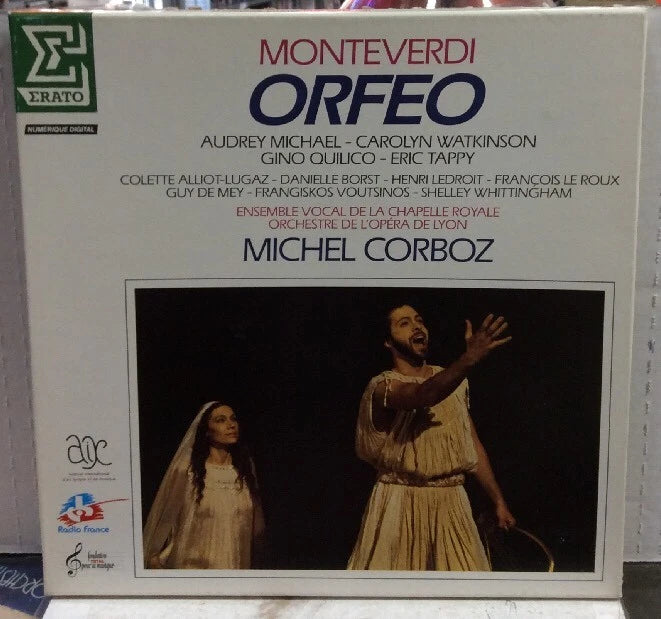 Michel Corboz Monteverdi Orfeo Import Record NUM75212