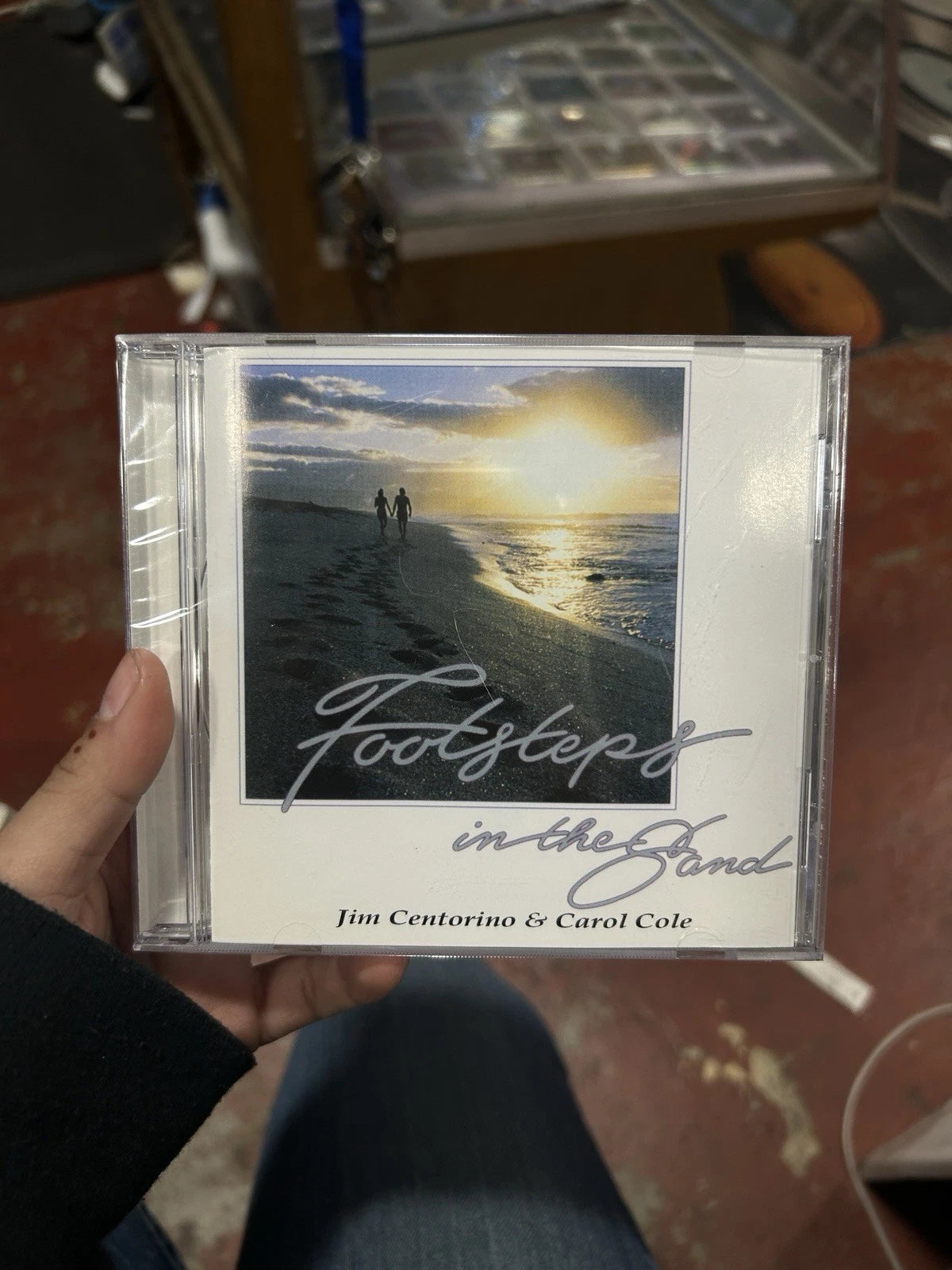 JIM CENTORINO CAROL COLE - Footsteps In The Sand - CD - **Mint Condition**