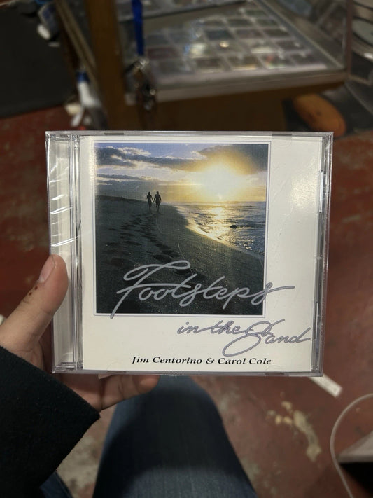 JIM CENTORINO CAROL COLE - Footsteps In The Sand - CD - **Mint Condition**