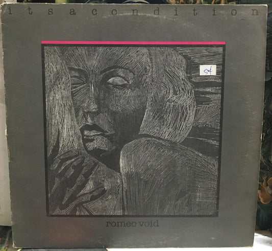 Romeo Void Itsacondition UK Import Record CBS85929