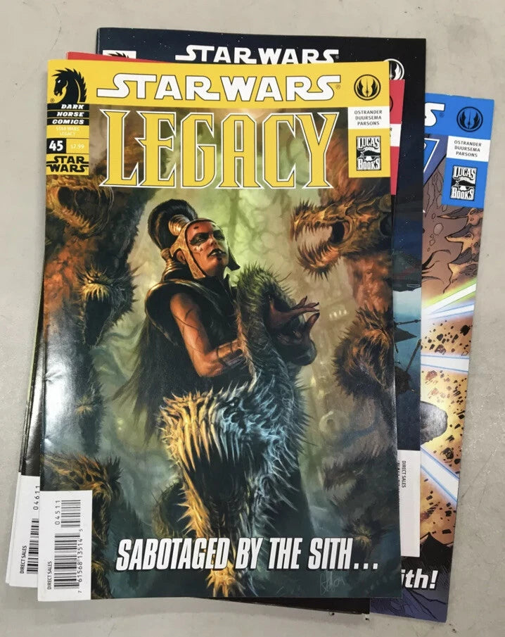 (qty 50) Vintage Star Wars Legacy Comic Collection Bundle Lot! ON SALE!