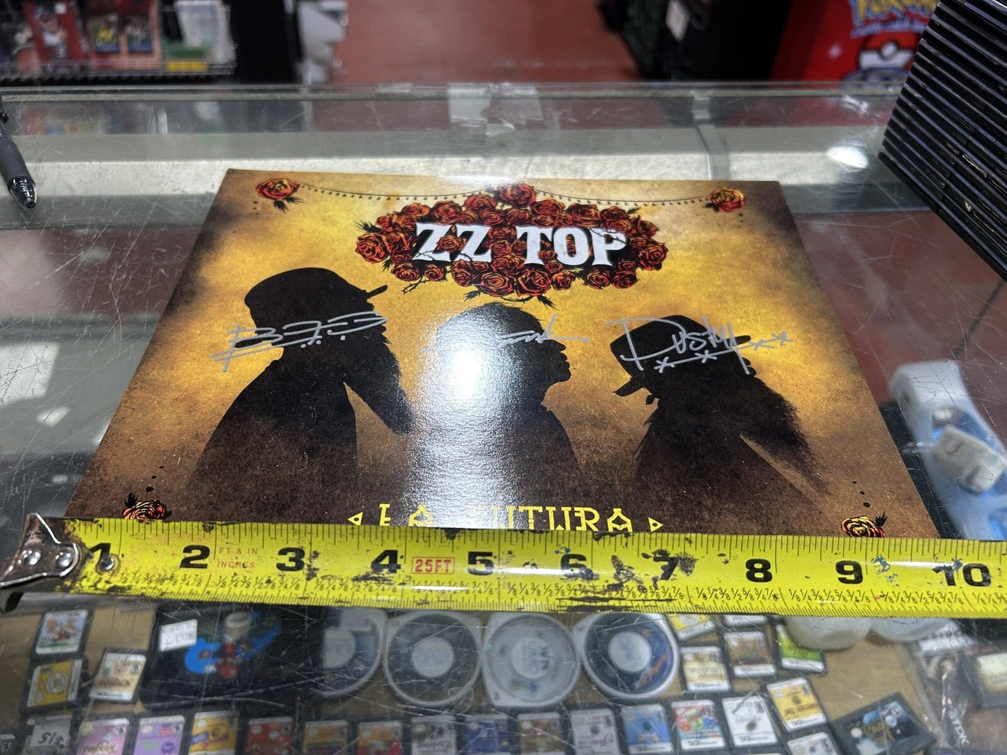 ZZ Top : La Futura Promo Poster Signed