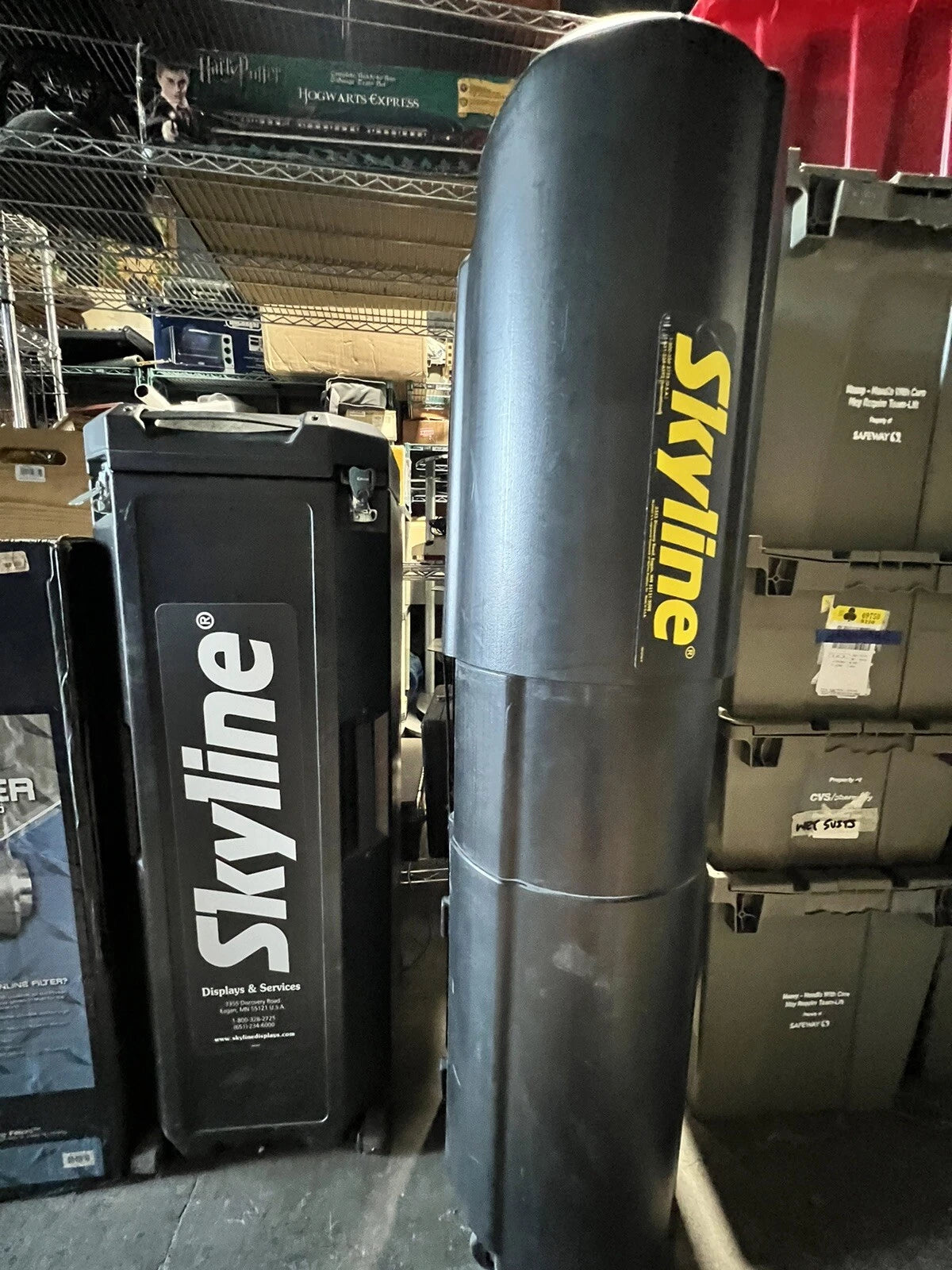 Skyline Quest 10' Pop-up Display & Podium Kit - Used