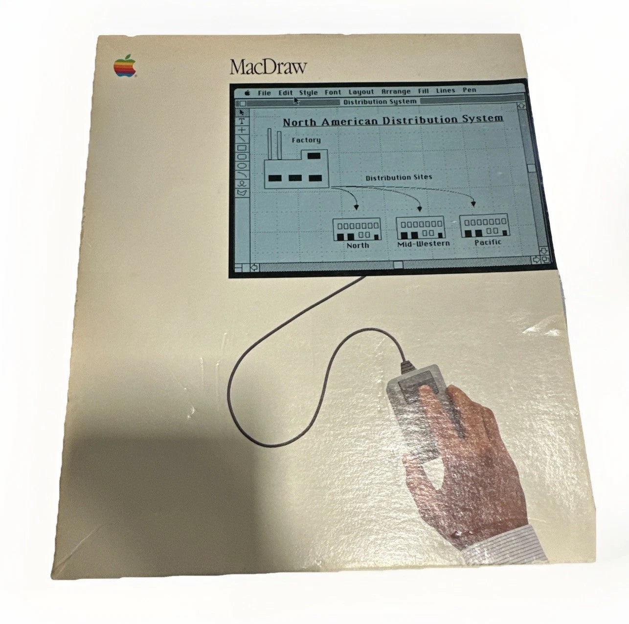 MacDraw M0526 for Apple Macintosh Vintage Software