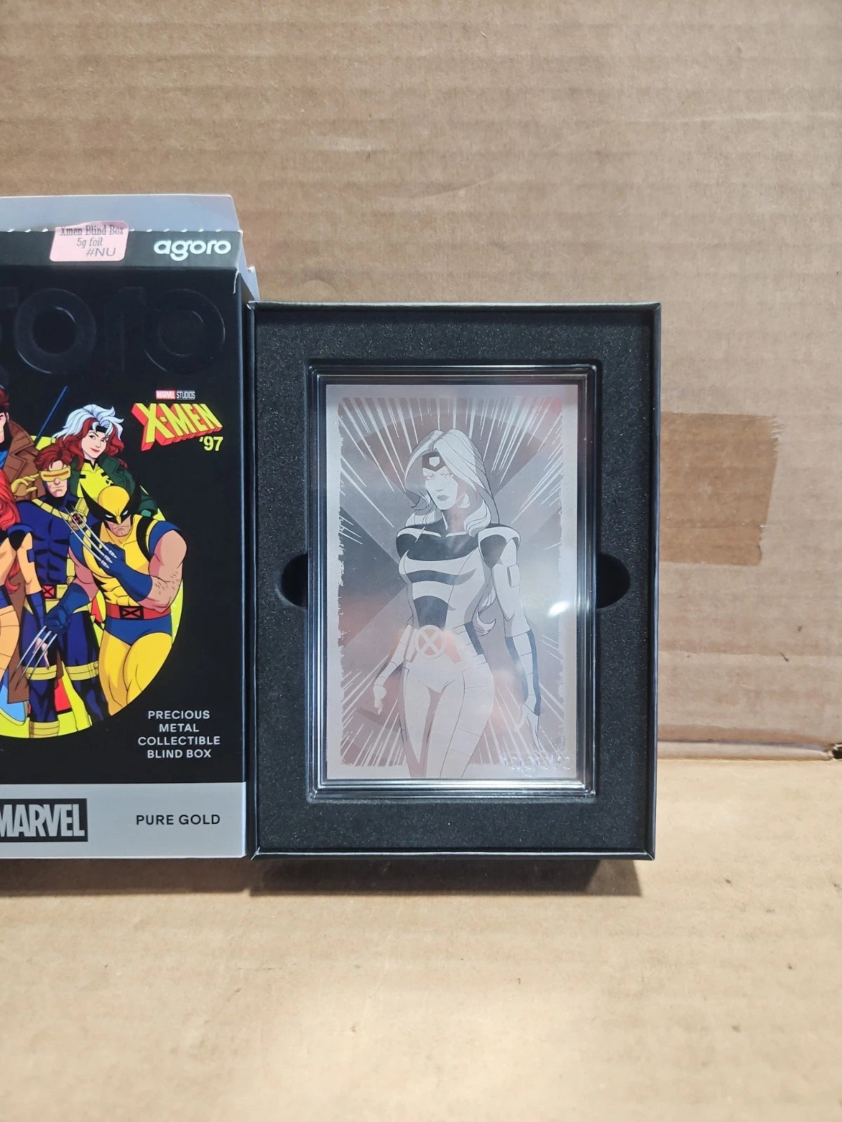 Agoro Xmen Marvel's Studios Fine Silver Jean Gray Card 97 108/180 Open Box