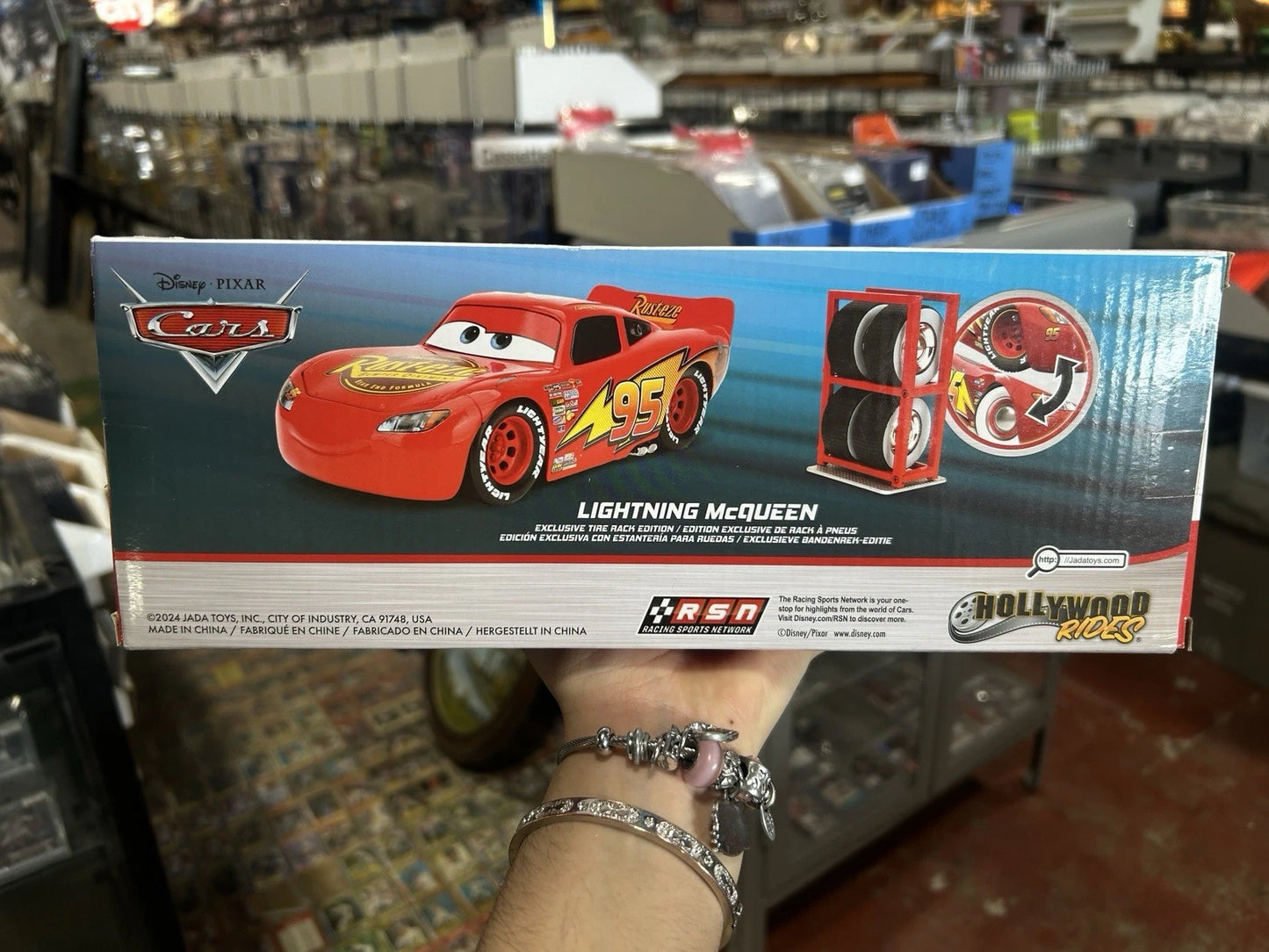 Jada Toys 1/24 Lightning McQueen Die-cast Car - 97751
