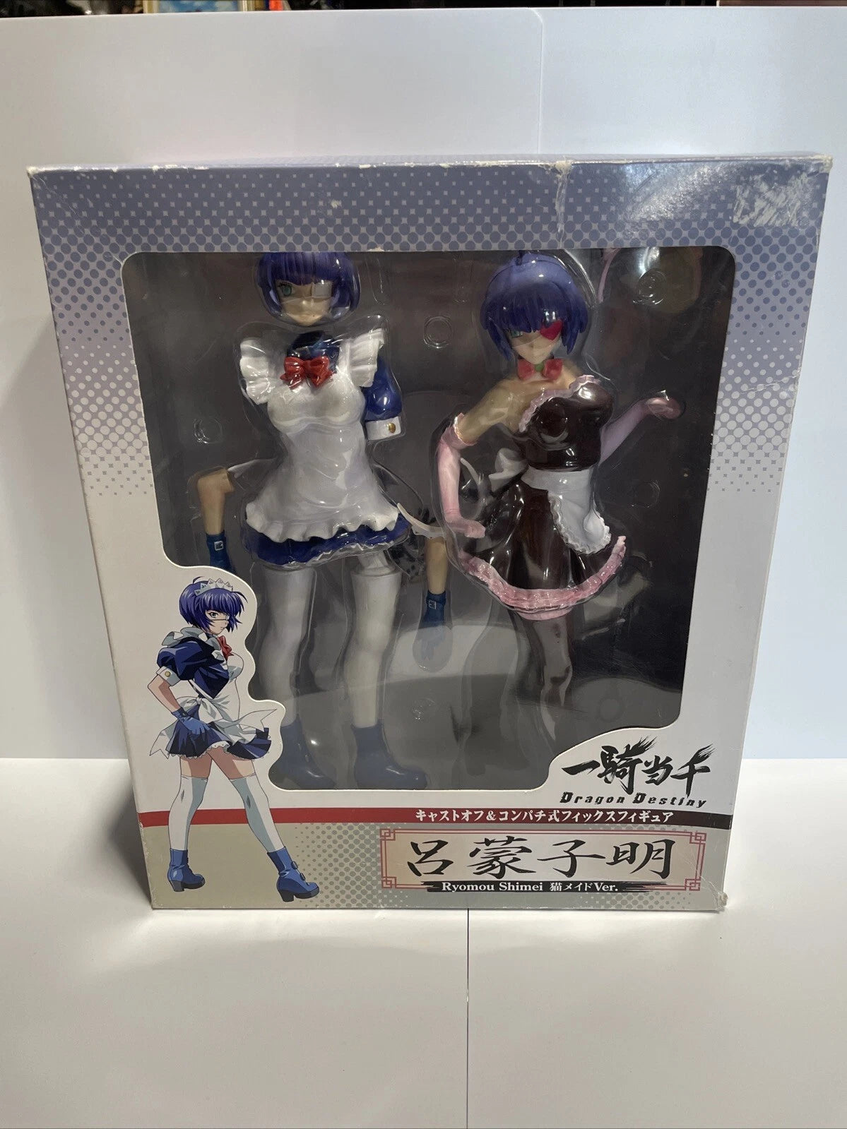 Ikki Tousen Figure Ryomou Shimei Neko Maid ver. 1/8 Taki Corporation Opened