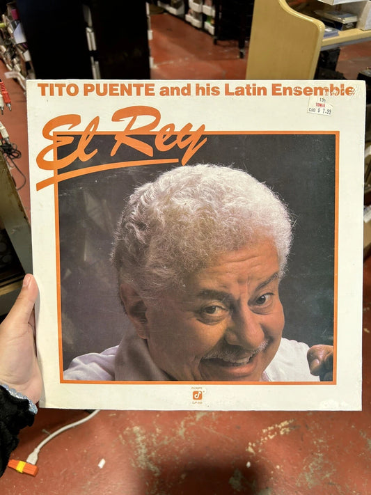 LP Tito Puente & His Latin Ensemble El Rey New seal Concord Jazz Picante